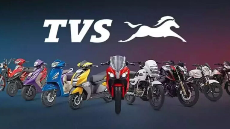tvs motors april sales