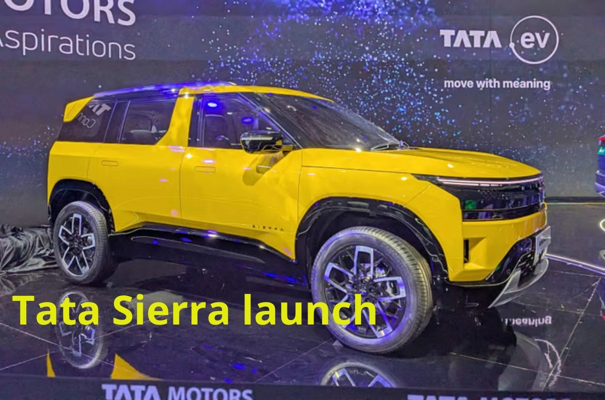 tata sierra launch