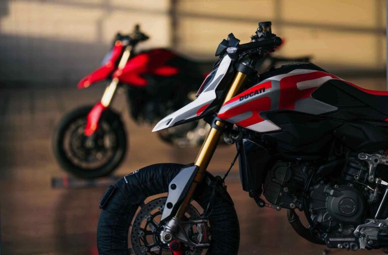 Ducati Hypermotard V2 and V2 SP unveiled at EICMA 2025